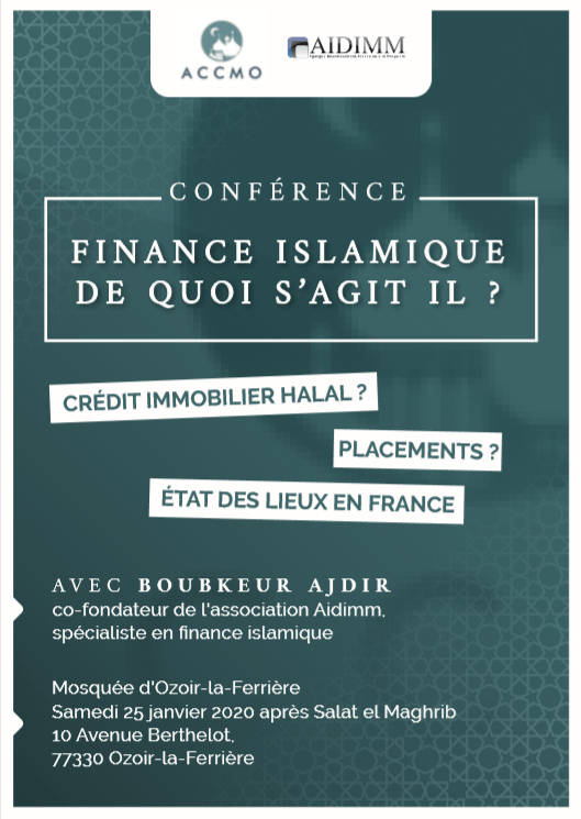 Lire la suite à propos de l’article La Finance Islamique | Samedi 25 janvier 2020